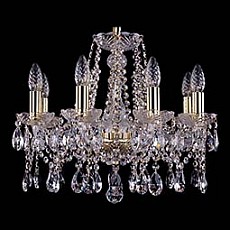 Подвесная люстра bohemia ivele crystal 1413 1413-8-165-g